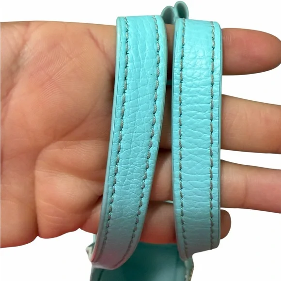 kate spade Turquoise Leather Studded Tote Bag - Picture 3 of 5